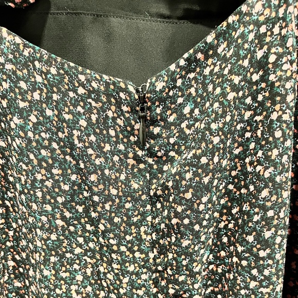 Rebecca Minkoff Long Sleeve Floral Dress Ruffled Long Sleeve Mine Dress Size 2 - Picture 9 of 10